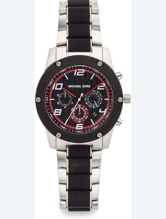 Michael Kors Other - Michael Kors Caine Chronograph Men's Black Dial Watch MK8474